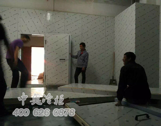 中奥冷柜厂家与双温冷库1合作案例2